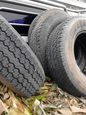 245/70R16 BRIDGE STONE DUELER H/T 840 มีชุด 4 เส้น พึ่งถอดจากแม๊ก  โทร.081-427-3941