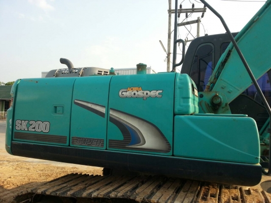 ขายSK200-8 YN12 SUPER ใช้งานน้อย4,650ชม. สวยพร้อมใช้งาน เอกสารเล่มทะเบียน