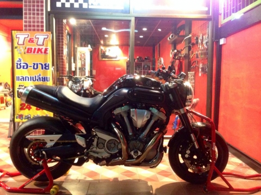 ต้ำพระราม2ขาย YAMAHA MT-01 เครื่อง1700CC ปี2007 อินวอย์ สรรพสามิตแท้ๆครบทุกฉบับ ของแต่งแน่นๆคันคับ ท่อเสียงดุดุ นึกว่าHD