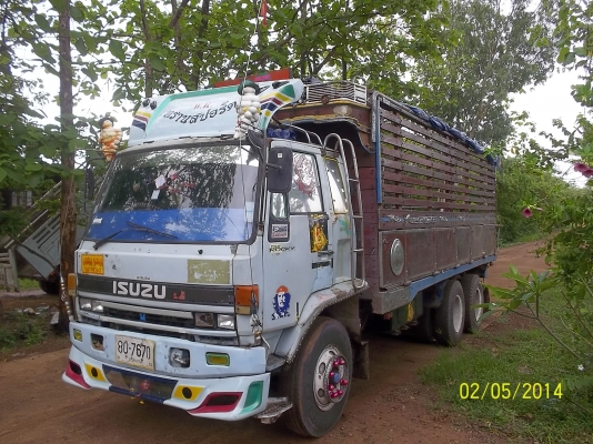 ขายตามสภาพ อดีดเคยเป็นป้ายแดงมาก่อน  อิซูสุ ROCKY FVM32MR- 3002  6HE1195 HP ปี39 ห้างแท้