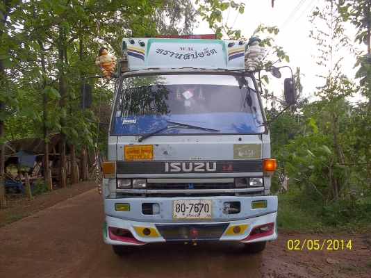 ขายตามสภาพ อดีดเคยเป็นป้ายแดงมาก่อน  อิซูสุ ROCKY FVM32MR- 3002  6HE1195 HP ปี39 ห้างแท้