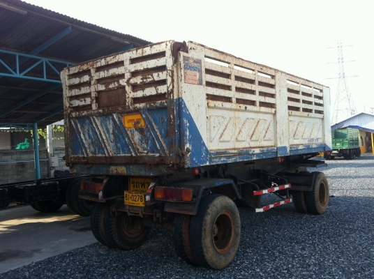 ราคา*390.000บาทหางพ่วง 3 มิตร 2 เพลาปี2550