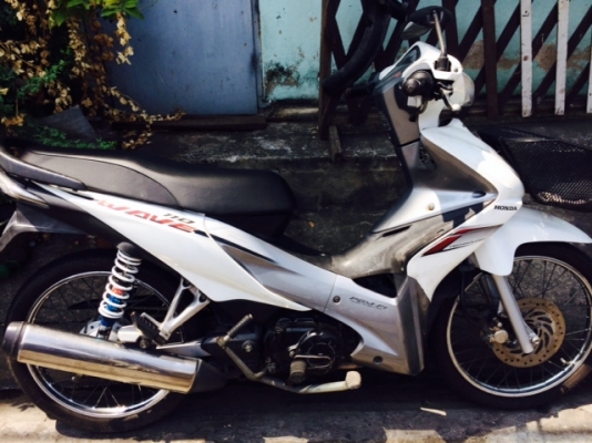 wave110i สตาร์ทเท้า เครื่องดี ชุดสีไม่แตก