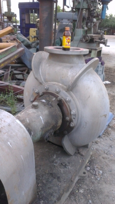 Sell> ขายปั้มน้ำสเตนเลสพร้อมมอเตอร์ 40 แรง พร้อมใช้งาน เข้า 10" นิ้ว ออก 8" นิ้ว ครับ มีมาแค่ตัวเดียว นครปฐมครับ