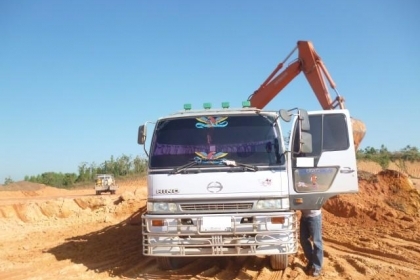 ขาย Hino 1M วางเครื่อง JO8C-TB 245 แรง ดั้มพ์สวยพร้อมใช้