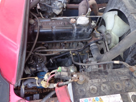 รถยก NISSAN PJ02 เครื่องเบนซิน ติดต่อคุณจิ๊ด โทร. 089-7949488