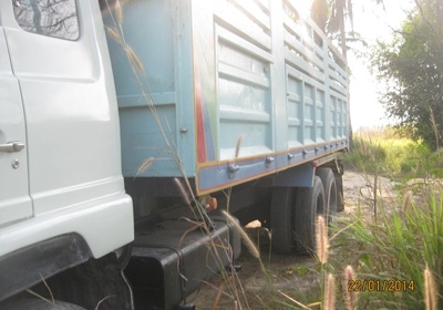 ขาย KT925 เพลาเดียวดั้มพ์ยาว 7.5 m เครื่อง HO7C พร้อมใช้ โทร 088-4501277