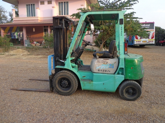 รถยก MITSUBISHI FG20-F17B เครื่องเบนซิน ติดต่อคุณจิ๊ด โทร. 089-7949488