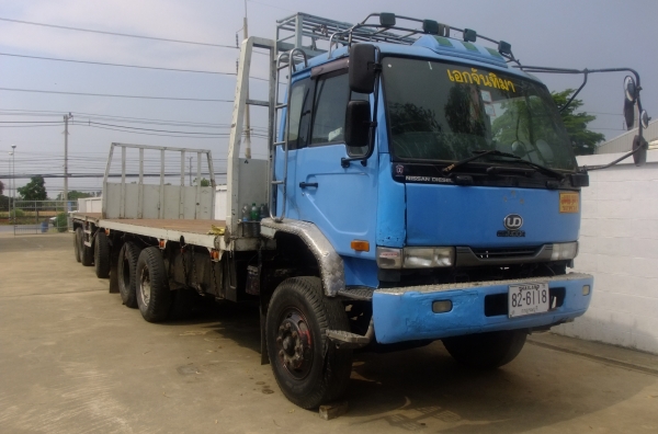 ขายสิบล้อพื้นเรียบ 2 เพลา 320 แรง เอกสานพร้อมโอน  ด่วน