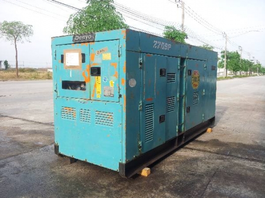 DCA-220SPK # 1336305 : เครื่องปั่นไฟ Denyo 195/220kva. T. กุ้ง:0813062283