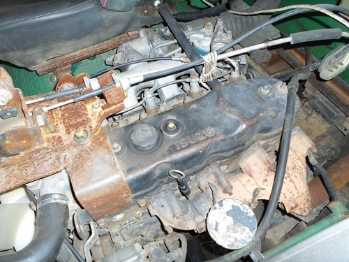 ขายรถอีแต๋นเทนเลอย์หกล้อเครื่องอีสุสุ115HPรถใช้งานได้ดีมากคัชซีสวยมากใช้ในงานเกษตทั่วไป