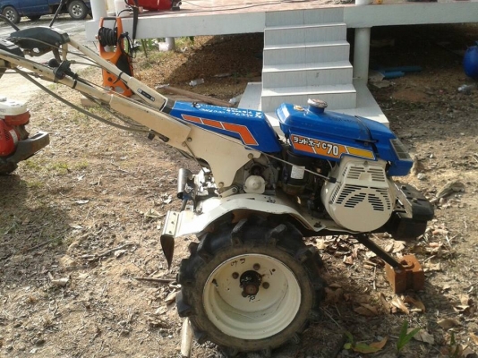 รถไถพรวนดินญี่ปุ่นISEKIรุ่นKVC70ใช้พ่วงได้เลย