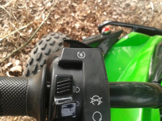 ATV!!!125cc สภาพ 96\% ของใหม่ (สตาดมือ โชกแก็ส)