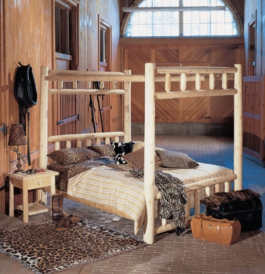 ตู้ Log home ข้างเตียง