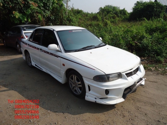 ขาย Mitsubishi lancer ecar ชุดแต่งรอบคัน+ติดแก็ส lpg ราคา 58,000 บาท +++++++