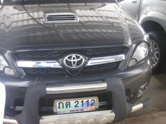 TOYOTA, HILUX VIGO 3.0 E DOUBLE CAB PRERUNNER (ABS) โฉม DOUBLE CAB สีดำ