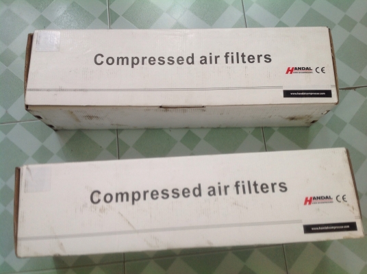 Filter main line ของใหม่ครบชุด ใช้กับปั๊มลมเเละเเอร์ไดเออร์ 50 เเรง