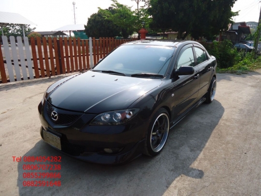 ขาย Mazda 3 ชุดแต่งรอบคัน+ติดแก็ส lpg ราคา 295,000 บาท +++++++++