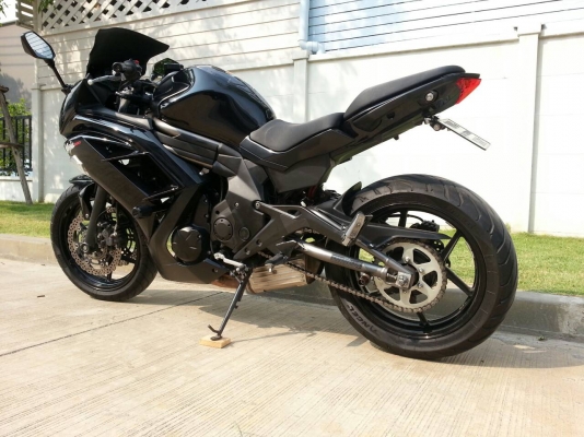 ขายNINJA 650 2012 สีดำเงา ออกศูนย์โมโตตากสิน รถซื้อเงินสด เจ้าของมือเดียว สภาพใหม่ใช้น้อย23,xxxกม.(แท้)ดูแลดี ขี่ไม่ลากรอบสูงท่อเดิม(ไม่เคยเปลี่ยนท่อ) เข้าเช็คศูนย์ตรงกำหนดและเข้าเช็ค24,000กม.แล้วที่โมโตตากสิน รถสมบูรณ์ไม่มีปัญหาใดๆครับ พร้อมของแต่ง ยางPI