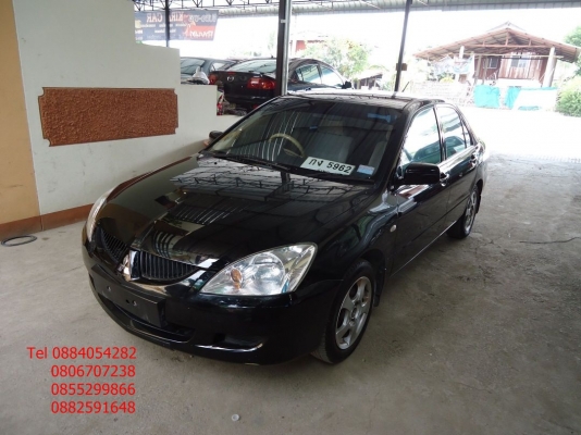 ขาย Mitsubishi New Lancer สีดำสวยมาก ติดแก็ส lpg ราคา 235,000 บาท +++++