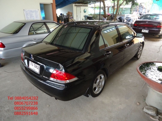 ขาย Mitsubishi New Lancer สีดำสวยมาก ติดแก็ส lpg ราคา 235,000 บาท +++++