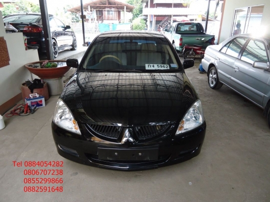 ขาย Mitsubishi New Lancer สีดำสวยมาก ติดแก็ส lpg ราคา 235,000 บาท +++++