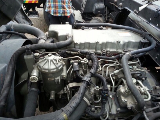 รถฮีโน่ 6 ล้อ ตู้แห้ง 175 แรงม้า ปี 54  สนใจติดต่อ 081 - 6079515