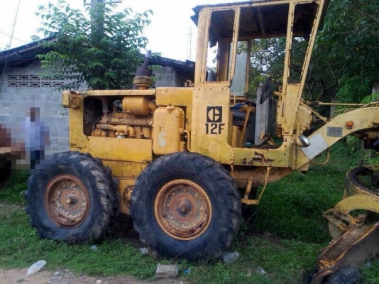 ขาย รถบด CAT เพลาเดียว 10 ตัน. / รถกรีต CAT 12F   ( ขายคู่ )   สนใจติดต่อ 081 - 6079515