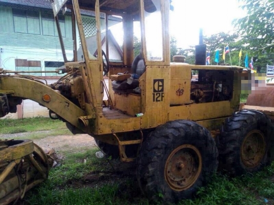 ขาย รถบด CAT เพลาเดียว 10 ตัน. / รถกรีต CAT 12F   ( ขายคู่ )   สนใจติดต่อ 081 - 6079515