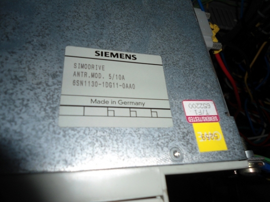 SIEMENS CNC CONTROL 840D