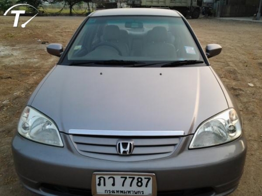 ขาย HONDA CIVIC 1.7 VTi (ABS-AIRBAG) ปี2001 สีเทา เกียร์ออโต้ ขาย HONDA CIVIC 1.7 VTi (ABS-AIRBAG) ปี2001 สีเทา เกียร์ออโต้