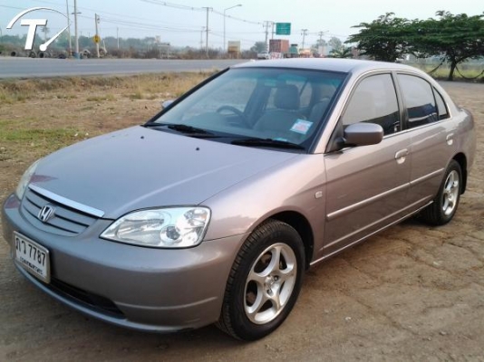 ขาย HONDA CIVIC 1.7 VTi (ABS-AIRBAG) ปี2001 สีเทา เกียร์ออโต้ ขาย HONDA CIVIC 1.7 VTi (ABS-AIRBAG) ปี2001 สีเทา เกียร์ออโต้