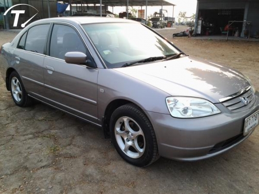 ขาย HONDA CIVIC 1.7 VTi (ABS-AIRBAG) ปี2001 สีเทา เกียร์ออโต้ ขาย HONDA CIVIC 1.7 VTi (ABS-AIRBAG) ปี2001 สีเทา เกียร์ออโต้