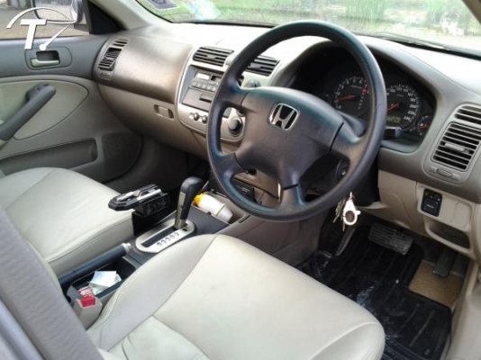 ขาย HONDA CIVIC 1.7 VTi (ABS-AIRBAG) ปี2001 สีเทา เกียร์ออโต้ ขาย HONDA CIVIC 1.7 VTi (ABS-AIRBAG) ปี2001 สีเทา เกียร์ออโต้