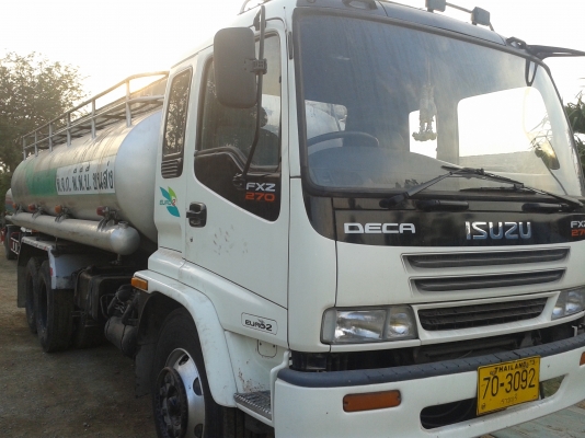 สิบล้อน้ำมัน เพลาเดียว ตามสภาพครับ