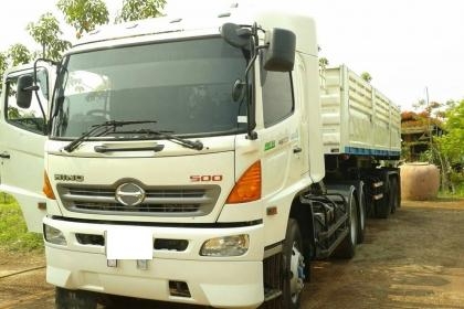 10ล้อหัวลาก HINO 500 FM1A 344แรงม้าปี53(เฉพาะแม่)