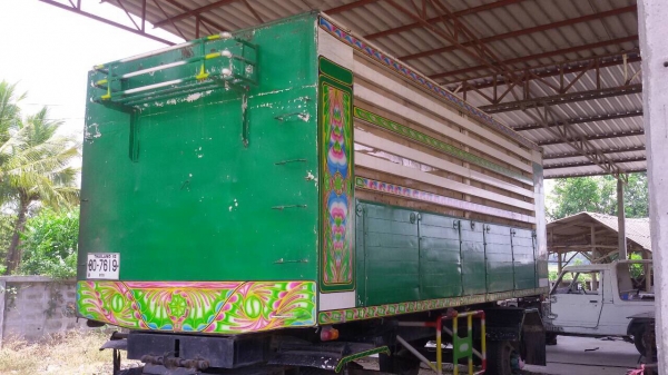 ขายลูกพ่วงดั๊ม 2 เพลา หางสวยพร้อมใช้