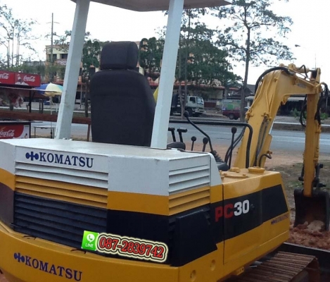 ขายรถแบคโฮ KOMATSU PC30-6