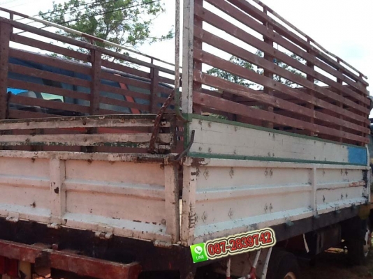 ขายรถบรรทุก 6 ล้อ ขนาดกลางกระบะรั้ว (ไม่ดั้มพ์)