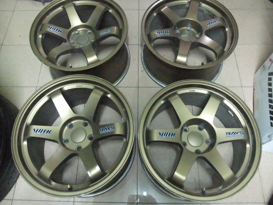 ล้อ TE37 งาน rota ขอบ 18 กว้าง 8.5 9.5