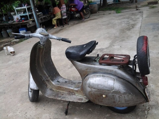 ขาย vespa 64 อินเดีย no book ราคา 29900 บาท รับเทรินทุกรุ่นครับ 0826336557 โป้งครับ