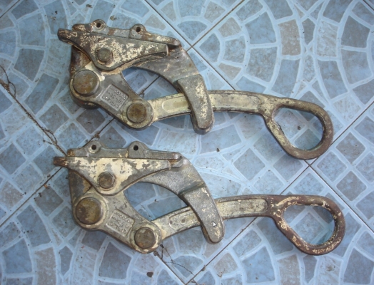 ขายกริ๊ปจับสายไฟ และสลิง 20 ตัน 18-32มม. ตัวใหญ่