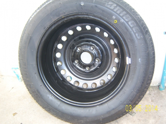 กะทะพร้อมยาง 195 65 15 5 รู