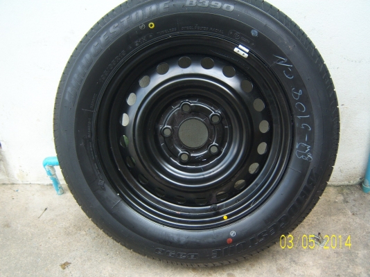 กะทะพร้อมยาง 195 65 15 5 รู