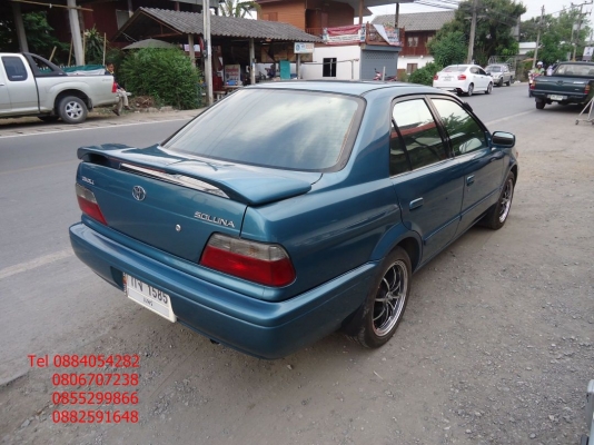 ขาย Toyota Soluna ปี 2542 เกียร์ออโต้+ติดแก็ส lpg ราคา 108,000 บาท +++++++ ขาย Toyota Soluna ปี 2542 เกียร์ออโต้+ติดแก็ส lpg ราคา 108,000 บาท +++++++