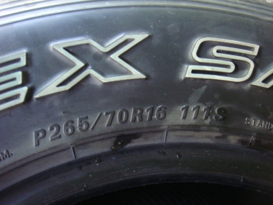 ขายยางFALKEN 265/70/16  ปี 12 (3 เส้น)