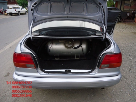 ขาย Toyota Corolla ตูดเป็ด สีบรอนซ์เงิน+ติดแก็ส lpg ราคา 79,000 บาท +++++++