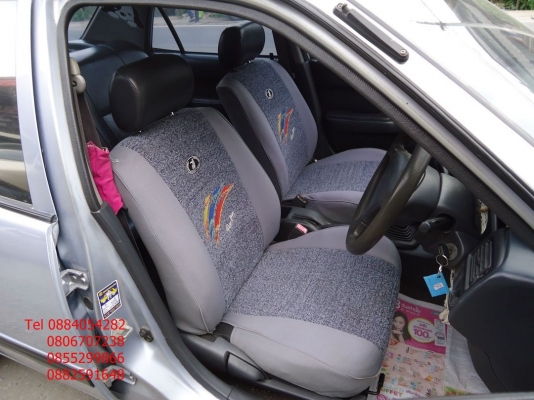 ขาย Toyota Corolla ตูดเป็ด สีบรอนซ์เงิน+ติดแก็ส lpg ราคา 79,000 บาท +++++++