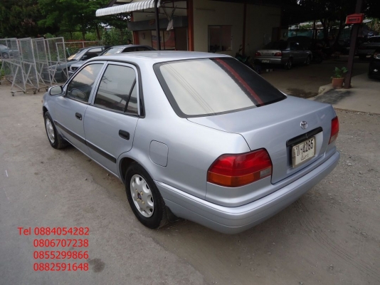 ขาย Toyota Corolla ตูดเป็ด สีบรอนซ์เงิน+ติดแก็ส lpg ราคา 79,000 บาท +++++++