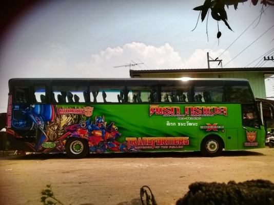 ขายบัสแอร์ 6 ล้อ ชั้นครึ่ง